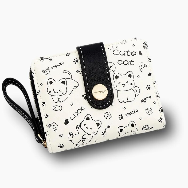 Porte-monnaie clip fermoir rétro femme cuir L'Artisan Cuir – L