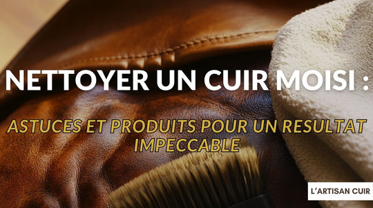 Comment nettoyer un cuir moisi – L'artisan Cuir
