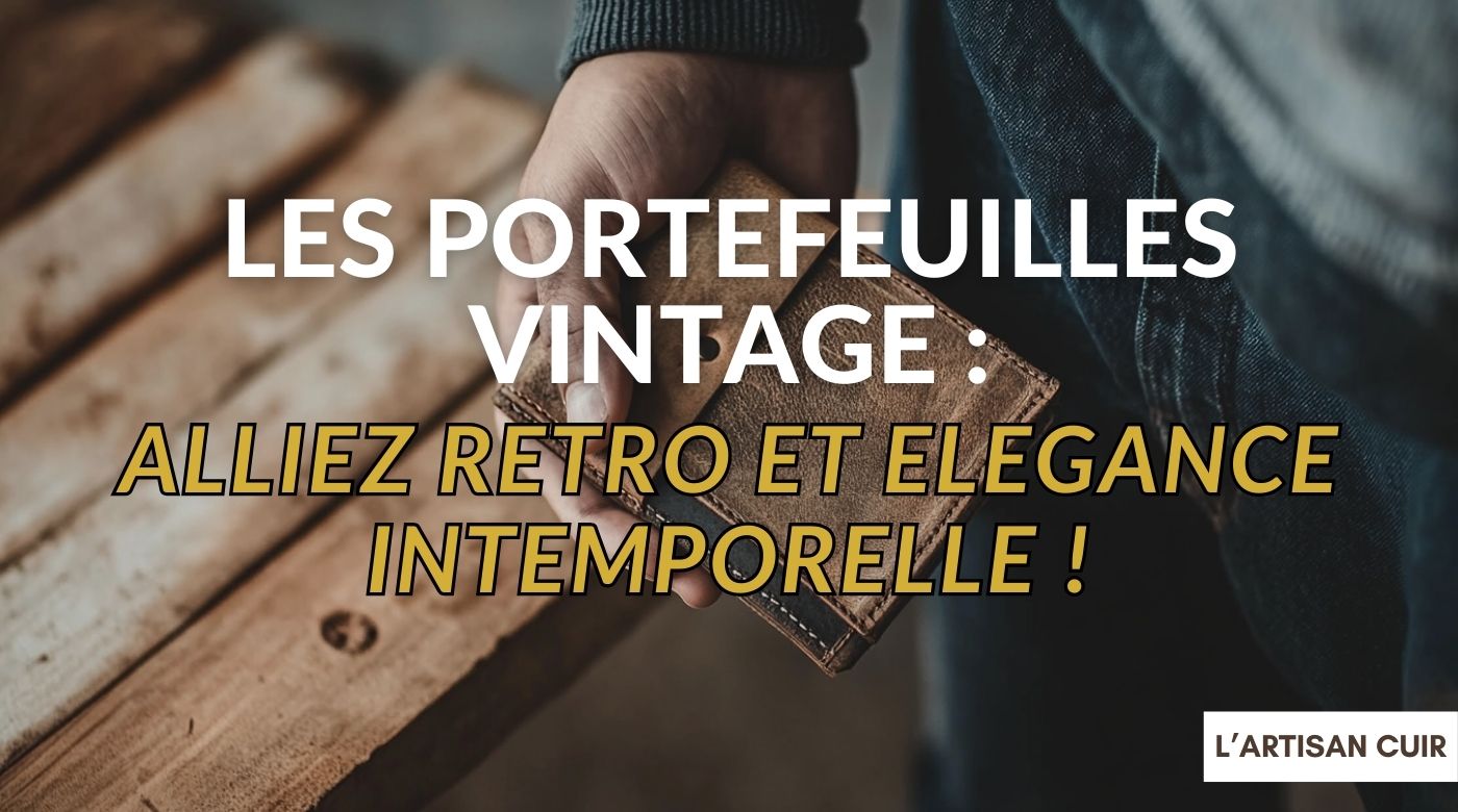 Les portefeuilles vintage : comment les choisir et les entretenir