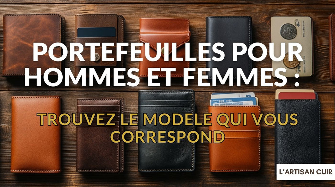Les différents types de portefeuilles pour hommes et femmes