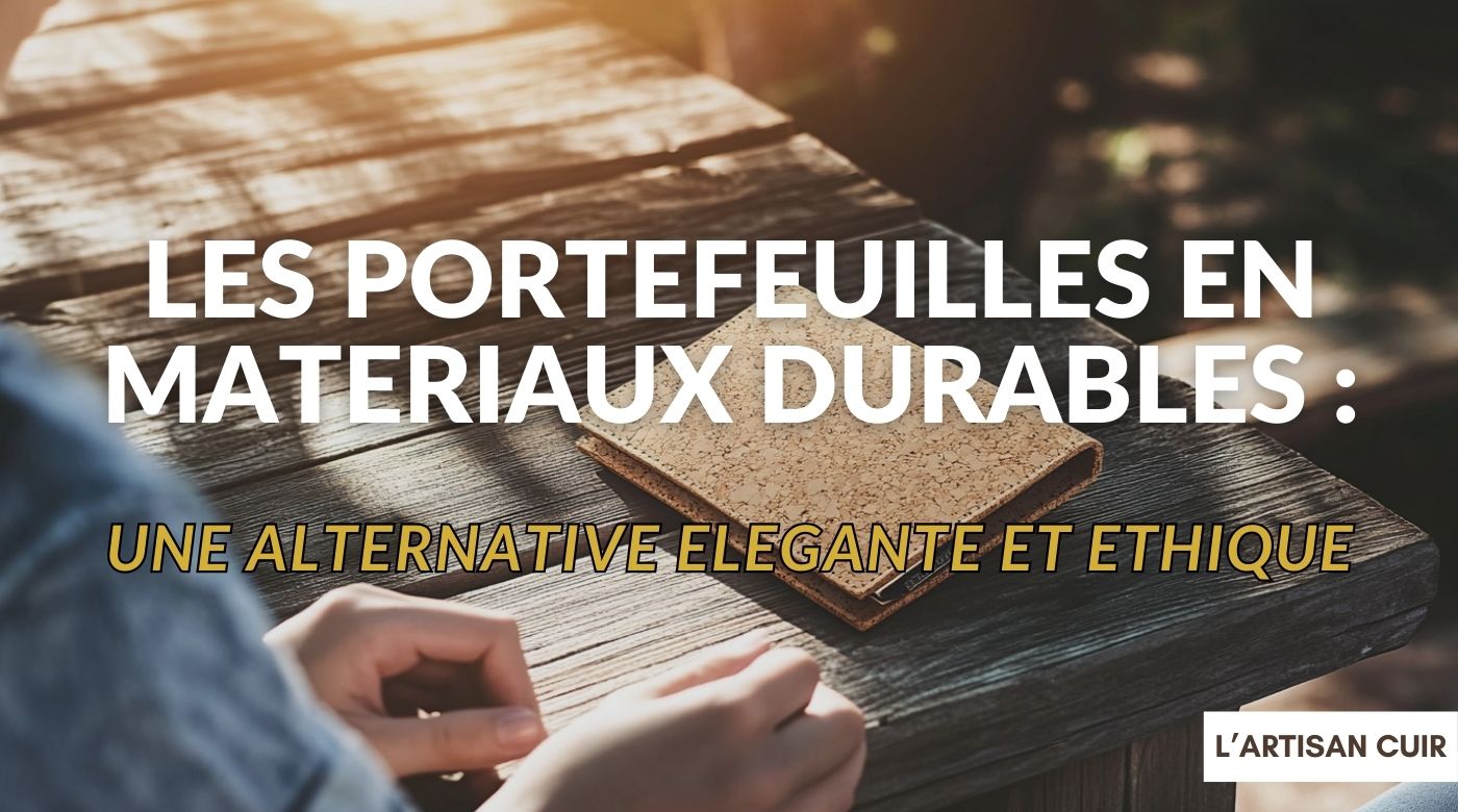 Les portefeuilles en matériaux durables et écologiques : alternative éthique