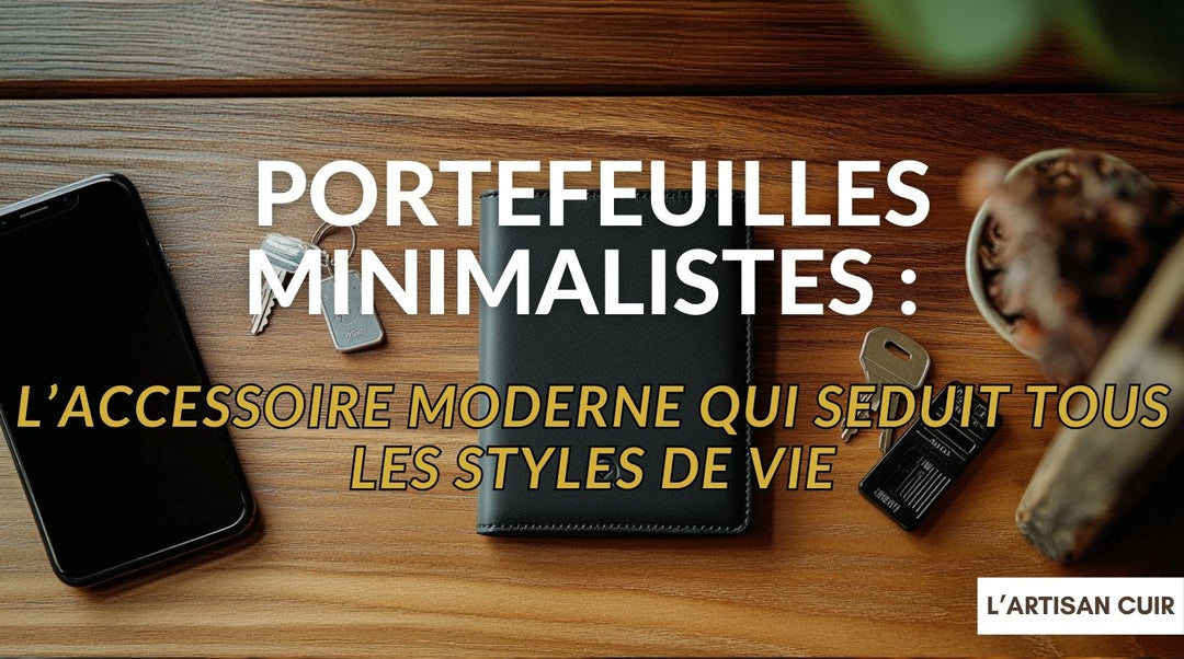Les portefeuilles minimalistes : pourquoi ils sont de plus en plus populaires