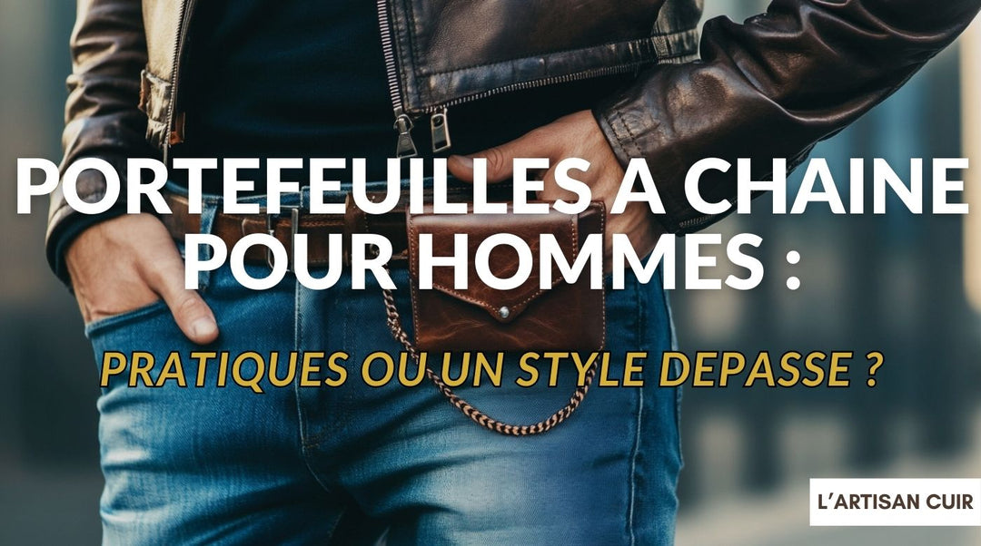 Les portefeuilles pour hommes à chaîne : pratiques ou ringards ?