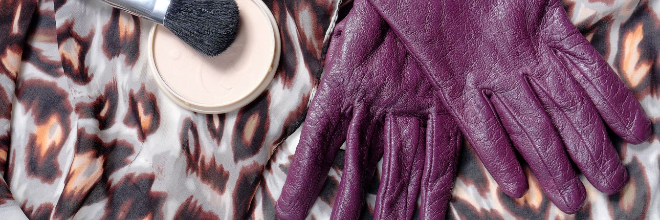 Gants Femme Paul Smith Cuir Agneau Bourgogne - Taille M Doublure Laine - Neuf Avec étiquettes