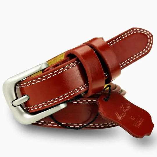 Ceinture en cuir véritable femme L'artisan Cuir