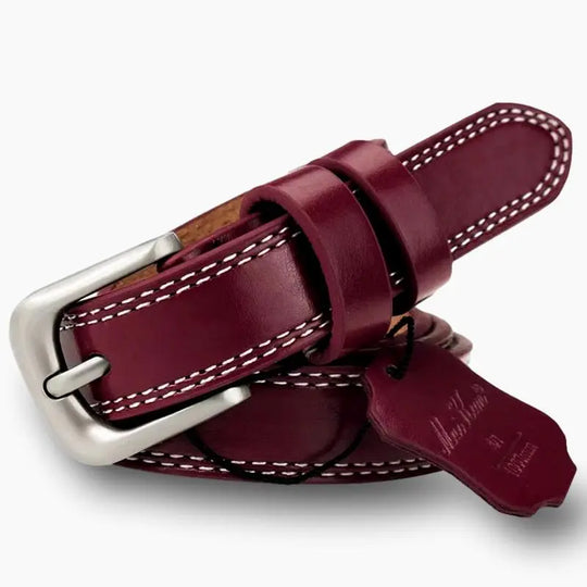 Ceinture en cuir véritable femme L'artisan Cuir