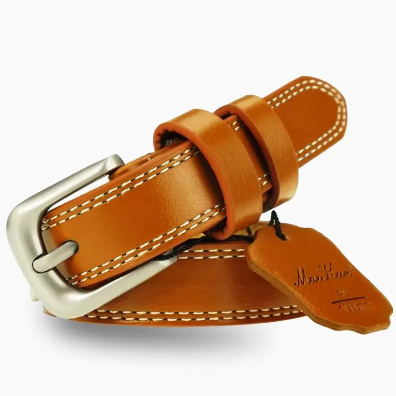 Ceinture en cuir véritable femme L'artisan Cuir