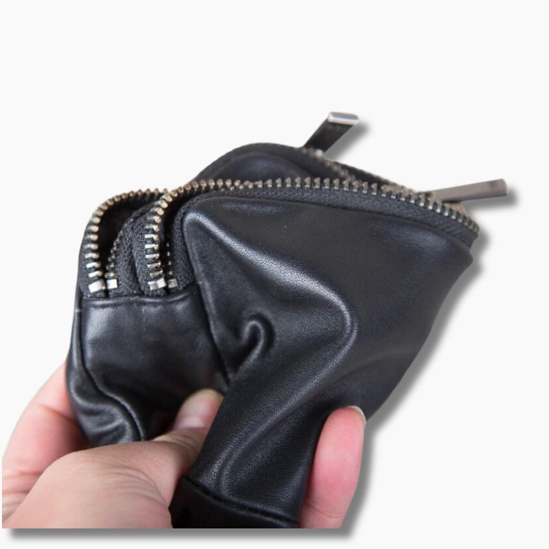 gros porte monnaie homme en cuir L'artisan Cuir