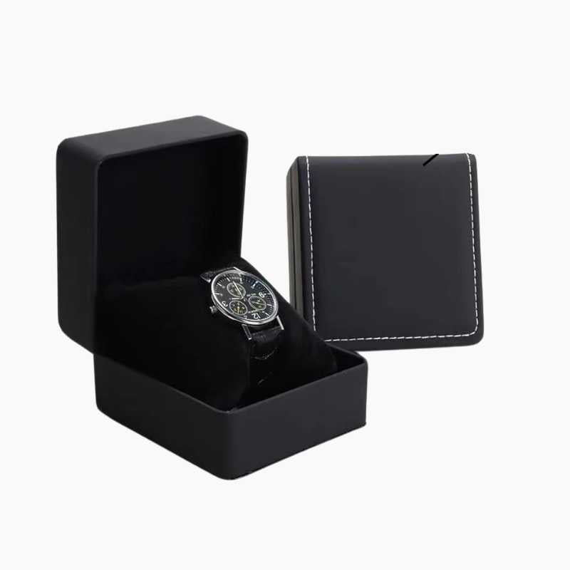 Coffret montre duo homme femme L'artisan Cuir