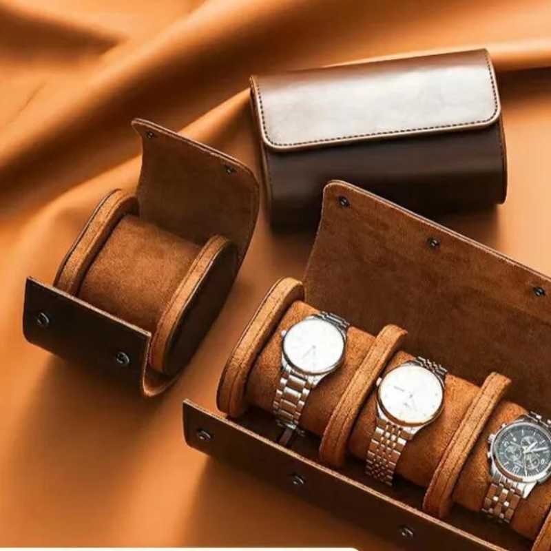 Boîte à montre Élégance Horlogère L'artisan Cuir