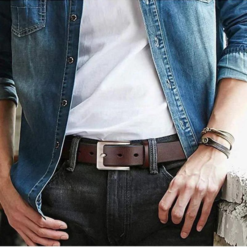 Ceinture en cuir véritable L'artisan Cuir