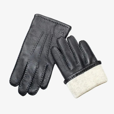 Gant en cuir homme conduite