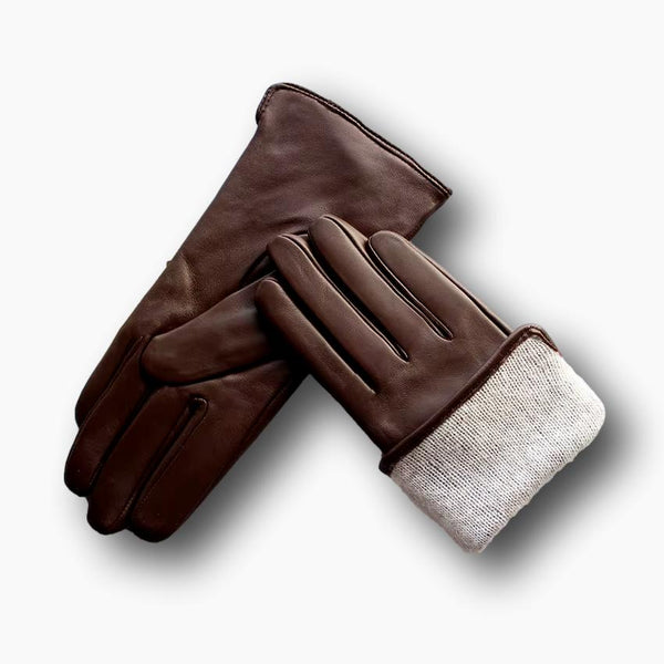 Gant De Tir à L'arc Wyandotte Leather – Cuir Marron Taille XL – Ambidextre