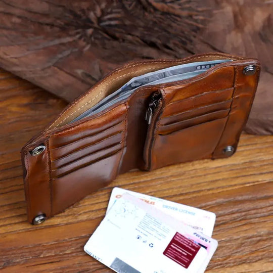 Portefeuille cuir vintage homme L'artisan Cuir