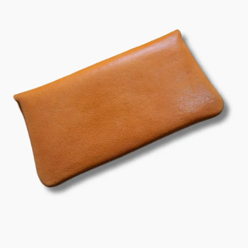 Portefeuille femme cuir cognac L'artisan Cuir