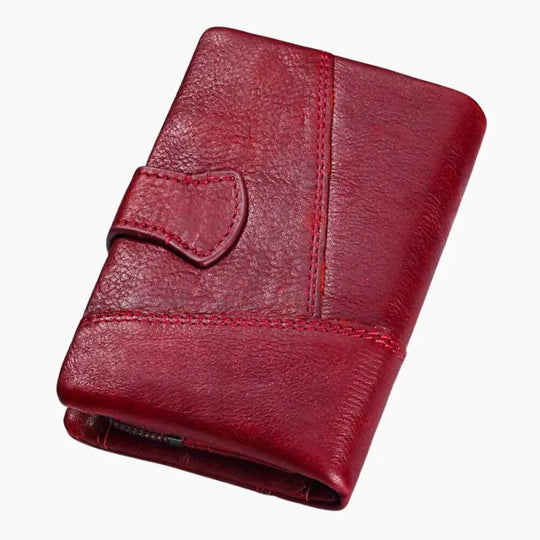 Portefeuille homme cuir rouge L'artisan Cuir