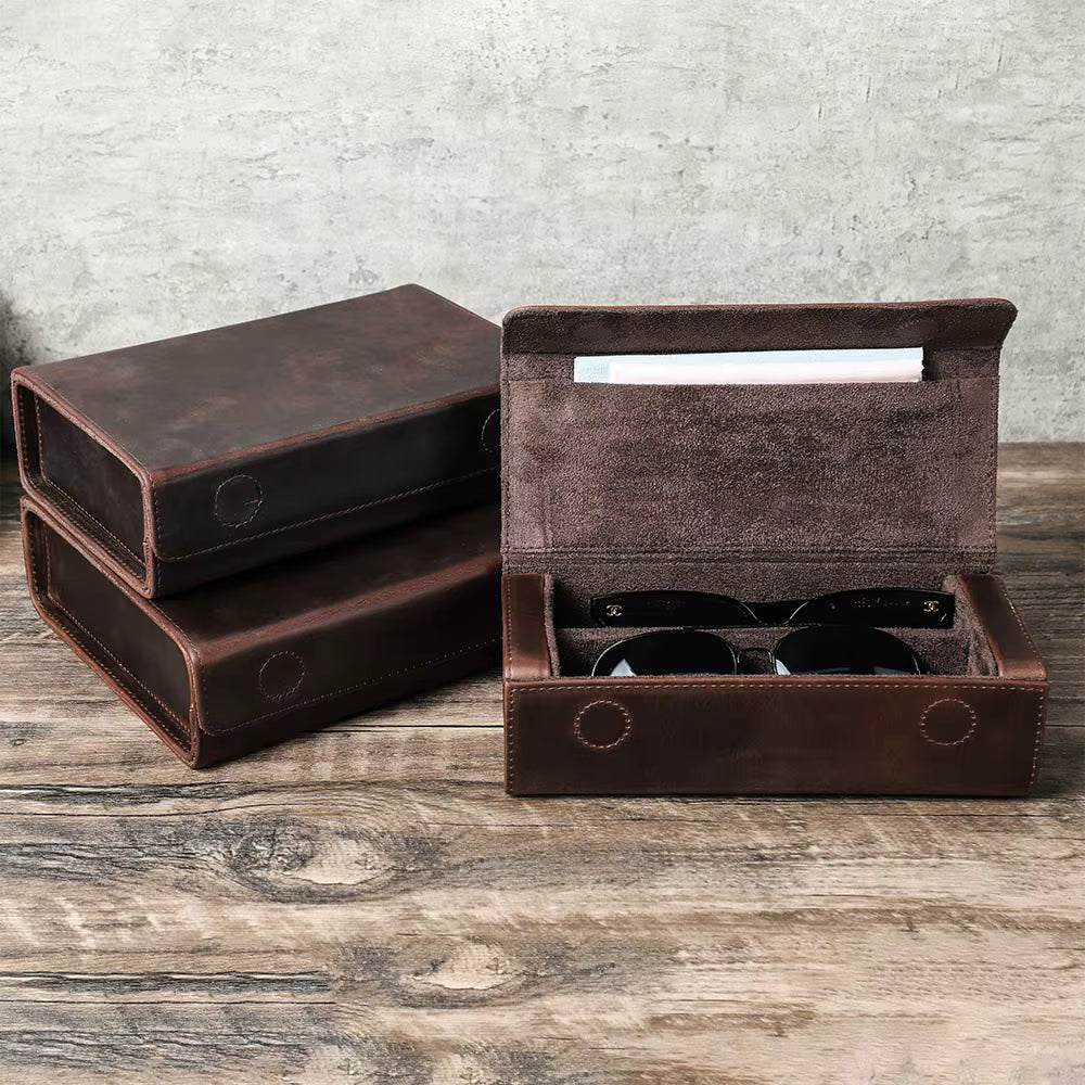 Rangement lunette L'artisan Cuir