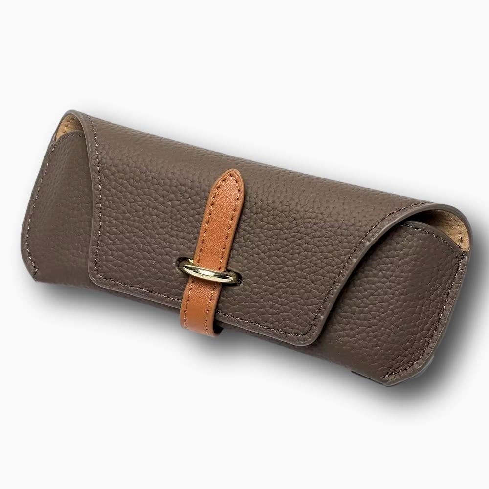 etui lunette cuir femme L'artisan Cuir