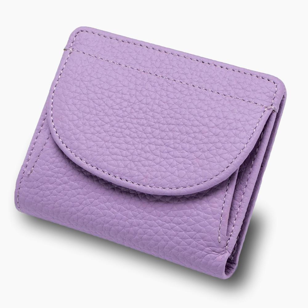 Mini Portefeuille En Cuir Pour Femmes - Format Compact 10x8 Cm - Fermeture éclair - Pour Cartes, Billets, Pièces - Cadeau