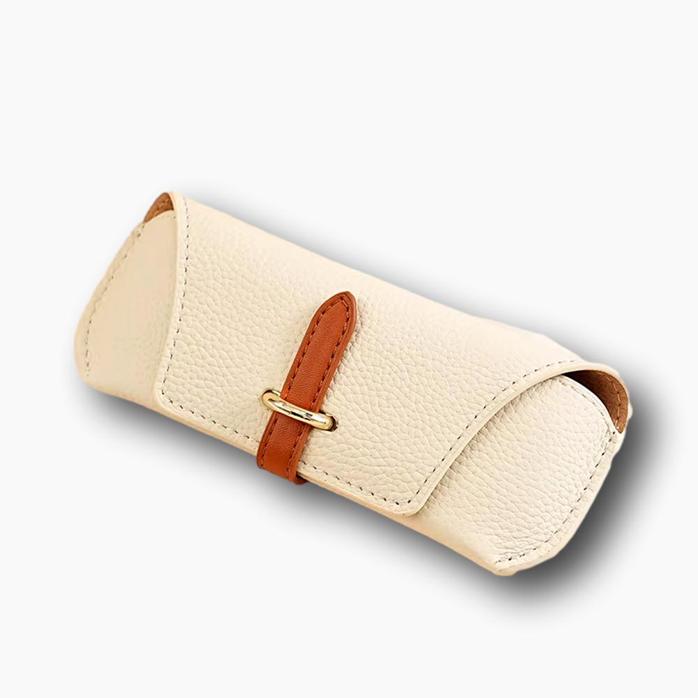 etui lunette cuir femme L'artisan Cuir
