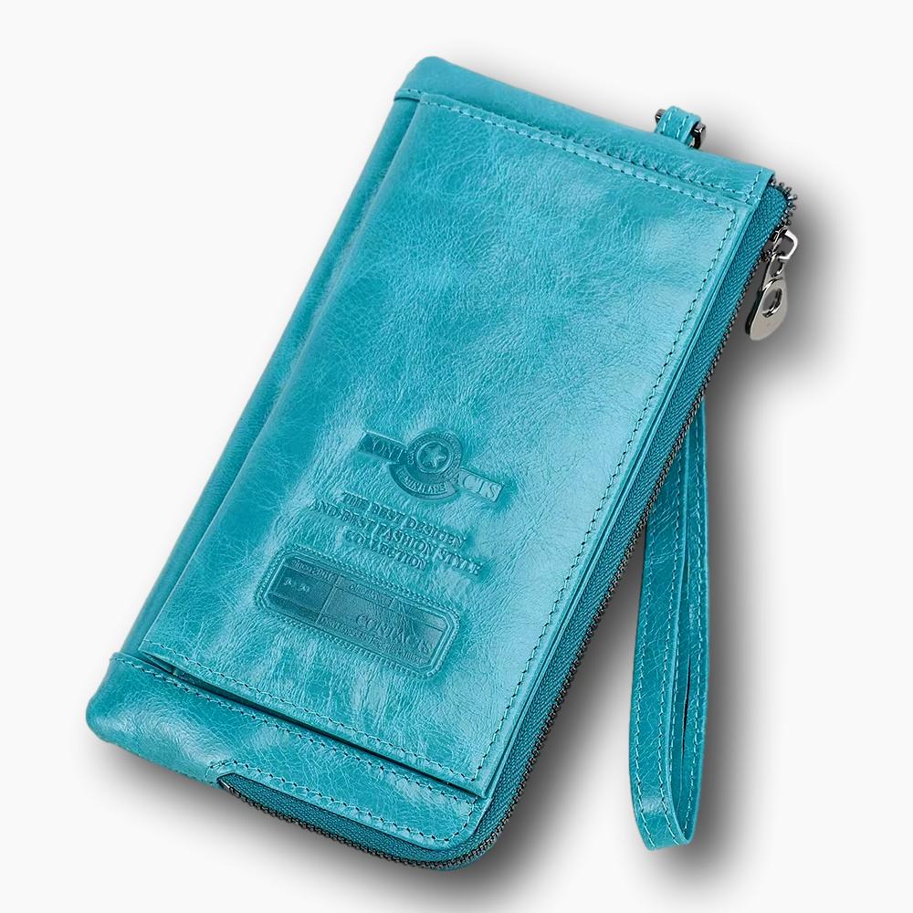 Portefeuille Chéquier femme cuir L'artisan Cuir