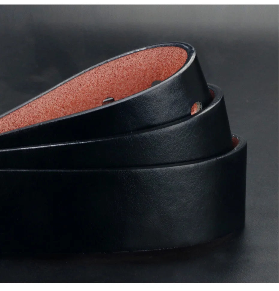 Ceinture en cuir noir homme L'artisan Cuir