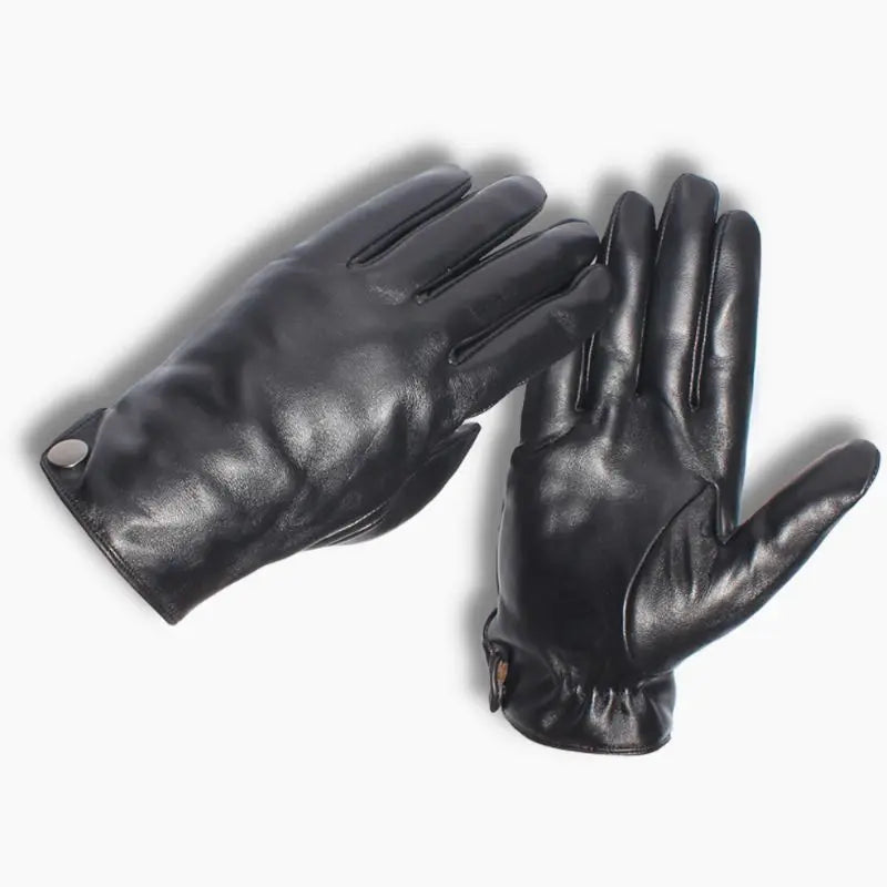 Gant cuir noir L'artisan Cuir