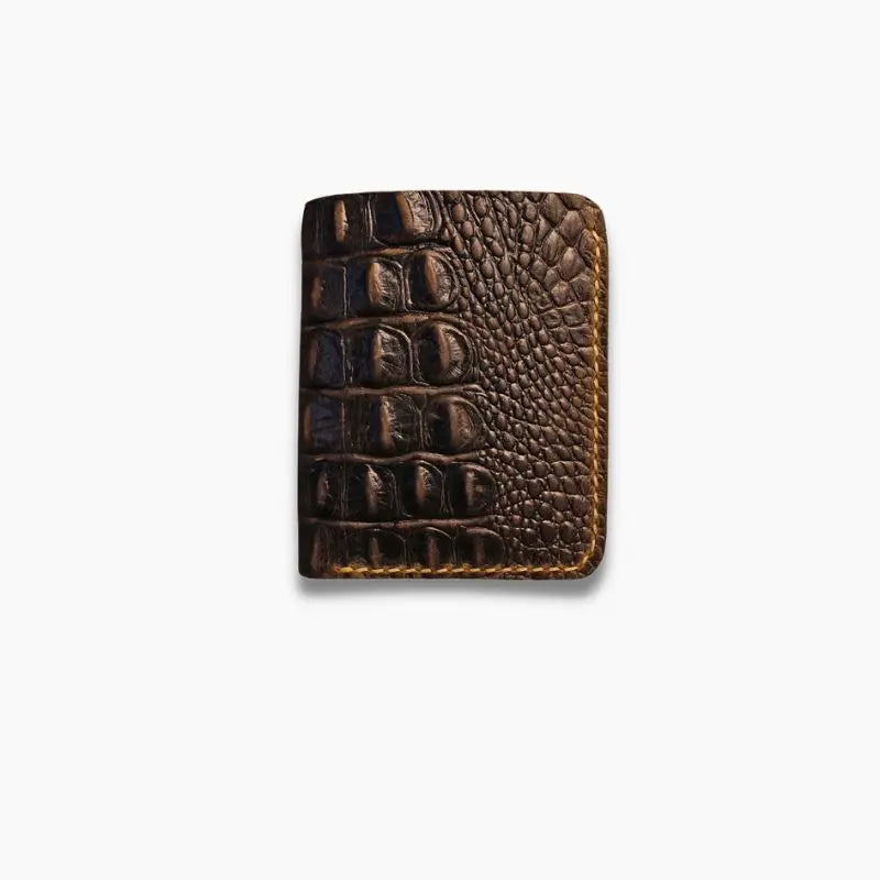 Portefeuille Homme AKS En Cuir Véritable Tannage Végétal - Modèle AKSHLE-7035